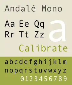 Andalé Mono