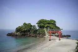 天神島與菅原神社（荒平天神）