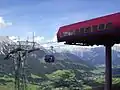 Blick in Richtung Leogang von der Asitzbahn aus