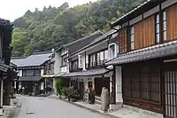 足助町的新田町老街