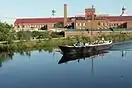 The Augusta Canal with the Enterprise Mill in the background