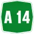 Autostrada A14 shield}}