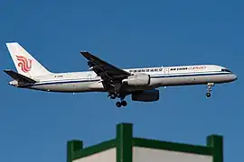 中国国际货运航空的波音757-2Z0SF於北京首都國際機場