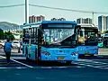 2012年首批投入运营的126路江淮HK6105HGQ天然气客车