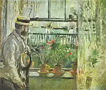 Eugene Manet on the Isle of Wight, Musée Marmottan Monet 1875