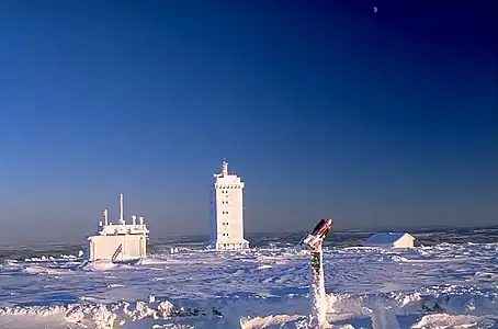 布罗肯气象站曾测到过263km/h的风速