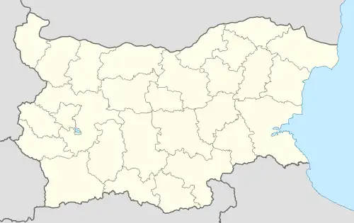 Location of Sofia,Bulgaria