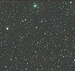 Comet C/2007 E2 (Lovejoy) discovery frame