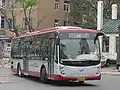 北京奥运会后接自北京的CA6124SH8混合动力车，由一汽集团大连客车厂生产