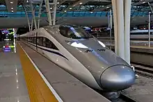 京沪高速动车组列车曾经使用CRH380A担当，现CRH380AL偶尔会担当京沪高速动车组列车的交路