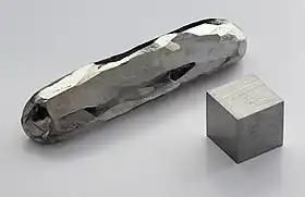 Image: Cadmium crystal bar