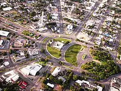 Aerial view of Centro Civico Square