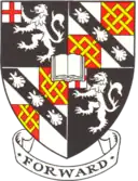 Churchill College heraldic shield