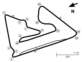 巴林國際賽道圖