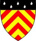 Clare Hall heraldic shield