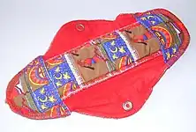 Cloth menstrual pad