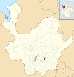 Location of the municipality and town of Guatapé in the Antioquia Department of Colombia