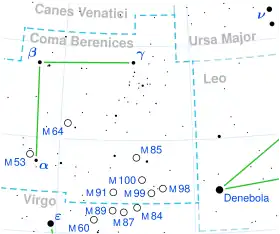 后髮座星圖