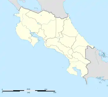 Hojancha canton location in Costa Rica