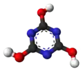 C3H3N3O3，三聚氰酸