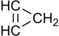 C3H4，环丙烯