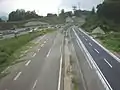 談合坂附近之廢道路段