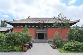 山门北面