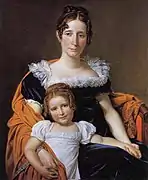 The Comtesse Vilain XIIII and Her Daughter (1816), 伦敦国家美术馆