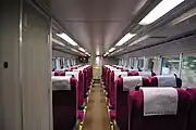 綠色車廂1层車内