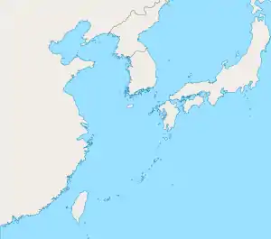 東碇島在中国东海的位置