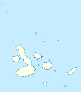 巴托洛梅島在Galápagos Islands的位置