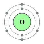 氧的电子層（2, 6）