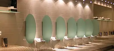 Modern urinals for females