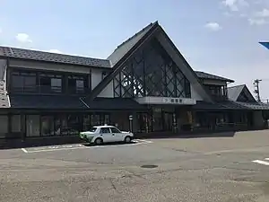 愛之風富山鐵道線福岡車站