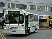 英國為數不少的Wright Handybus車身飛鏢巴士，樣貌趣怪（2009年3月）