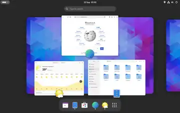 Web、Weather和GNOME Files在GNOME 42上運行