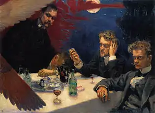 Symposium, 1894, oil on canvas