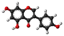 Genistein molecule