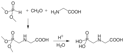 从亚磷酸二甲酯制取草甘膦