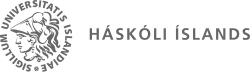 Logo of the Háskóli Íslands