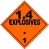 Class 1.4: Explosives