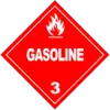 Class 3: Gasoline (Alternate Placard)