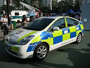 香港警務處交通總部警車