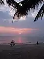 三亚湾夕照