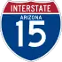 Interstate 15 marker