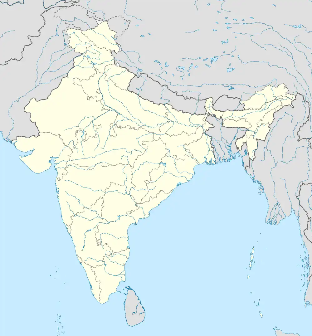 Location of New Delhi,India