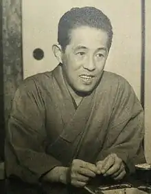 井上靖，日本作家，芥川獎得主，諾貝爾文學獎候選人.