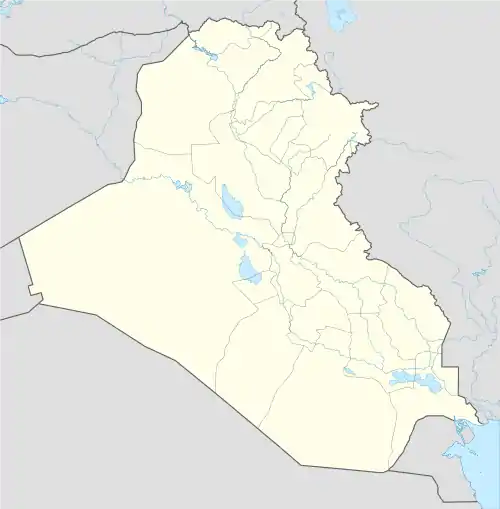 Babylon lies in the center of Iraq