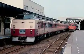 鄂霍次克號列車（網走站，1983年）