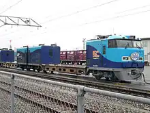 貨物電聯車JR貨物M250系 （空車狀態）